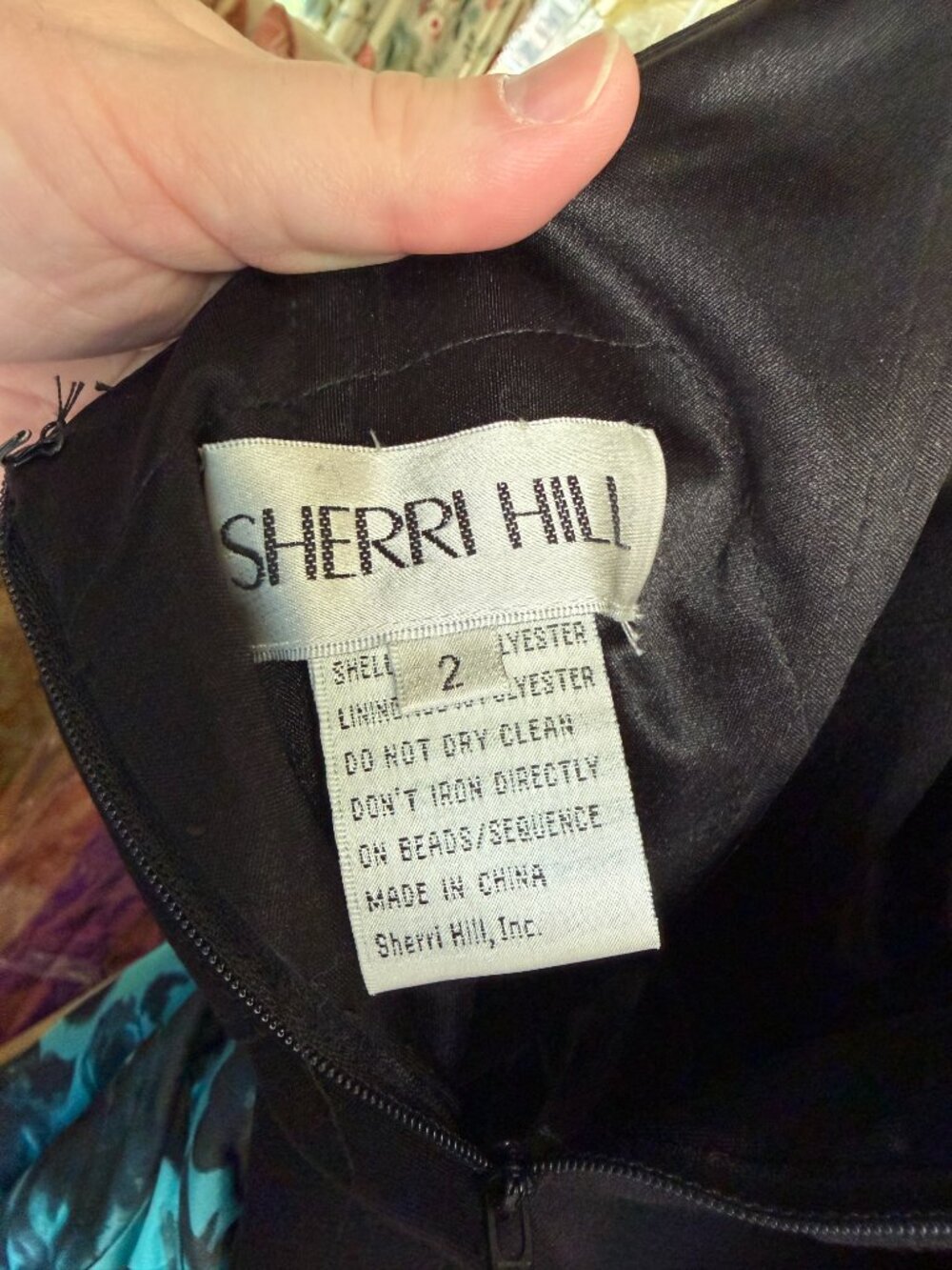 Sherri Hill 50876 Two-Piece Floral Mermaid Prom Gown NWT - Size 2 - Picture 8 of 10